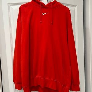 Women’s oversized Nike hoodie